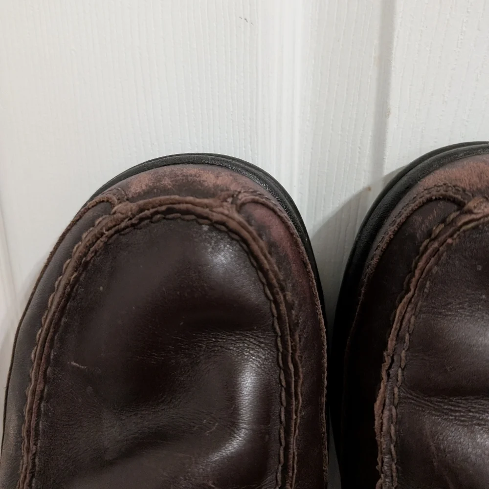 Dansko Wayne Mens Shoes Size EU 47 US 13.5-14 Brown Leather Comfort